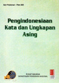 Pengindonesiaan Kata dan Ungkapan Asing