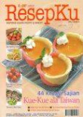 Empat Puluh Empat Kreasi Sajian Kue-Kue Ala Taiwan