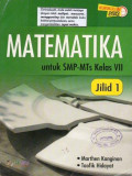 MATEMATIKA untuk SMP-MTs Kelas VII Jilid 1