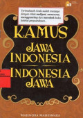 Kamus Jawa-Indonesia,indonesia-Jawa